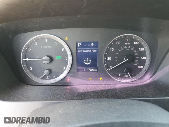 2017 Hyundai Sonata 2.4L with VIN 5NPE24AF0HH595084, listed as a Copart auction lot 52703015 with 178,367 mi miles and Salvage Title. Bid and sale history available at carsss.com. Image 9.