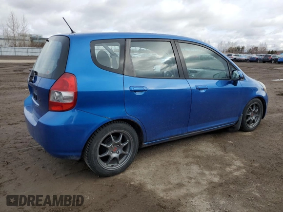 2008 Honda Fit with VIN JHMGD37448S808086, listed as a Copart auction lot 49968945 with 357,868 mi miles and Clean Title. Bid and sale history available at carsss.com. Image 3.