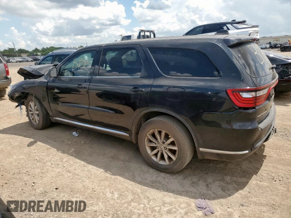 2015 Dodge Durango SXT with VIN 1C4RDHAGXFC695097, listed as a Copart auction lot 61503785 with 210,649 mi miles and Clean title. Bid and sale history available at DreamBid. Image 2.