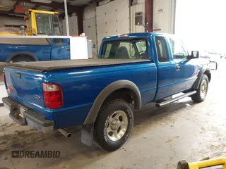 2001 Ford Ranger XL Fleet with VIN 1FTZR15E11PB54233, listed as a IAAI auction lot 41938358 with 94,250 mi miles. Bid and sale history available at carsss.com. Image 4.