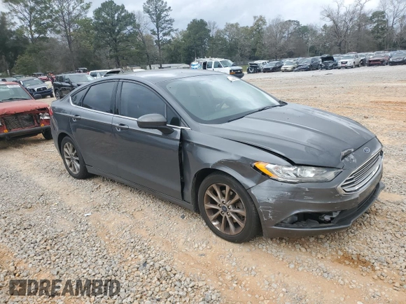 2017 Ford Fusion SE with VIN 3FA6P0HD9HR372127, listed as a Copart auction lot 47833945 with 137,469 mi miles and Salvage Title. Bid and sale history available at carsss.com. Image 4.
