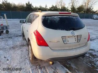 2004 Nissan Murano SL with VIN JN8AZ08T64W203023, listed as a IAAI auction lot 41294313 with 185,136 mi miles. Bid and sale history available at carsss.com. Image 3.