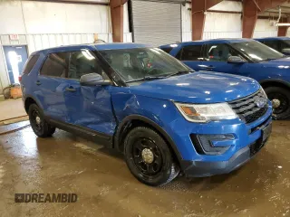 2016 Ford Police Interceptor Utility z VIN 1FM5K8AT4GGD06316, wystawiony jako Copart lot #49174345 z przebiegiem 99 598 mil mil oraz Nie do naprawy • Non repairable. Historia ofert i sprzedaży dostępna na DreamBid. Obrazek 4.