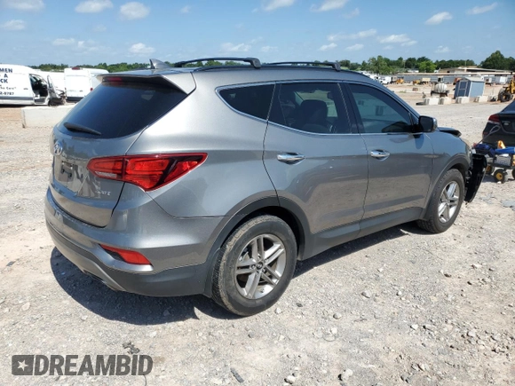 2018 Hyundai Santa Fe 2.4L with VIN 5NMZU3LB0JH065524, listed as a Copart auction lot 61853205 with 79,685 mi miles and Salvage title. Bid and sale history available at DreamBid. Image 3.