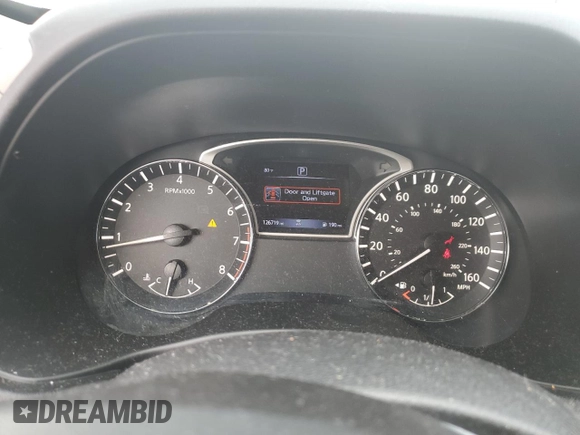 2018 Nissan Pathfinder S with VIN 5N1DR2MN1JC630582, listed as a Copart auction lot 44071455 with 126,719 mi miles and Salvage Title. Bid and sale history available at carsss.com. Image 9.
