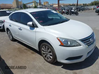 2014 Nissan Sentra SV with VIN 3N1AB7AP6EY256825, listed as a IAAI auction lot 42641794 with 178,041 mi miles and . Bid and sale history available at DreamBid. Image 1.