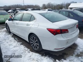 2016 Acura TLX Technology z VIN 19UUB3F55GA003546, wystawiony jako IAAI lot #41283040 z przebiegiem 89 926 mil mil oraz . Historia ofert i sprzedaży dostępna na DreamBid. Obrazek 3.