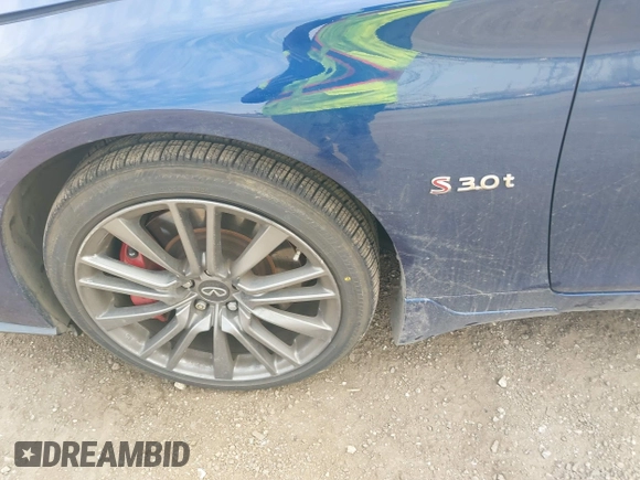 2019 Infiniti Q50 Red Sport 400 с VIN JN1FV7AR5KM830361, выставлен на аукционе IAAI как лот 41775286 с пробегом 51 613 миль миль и . История ставок и продаж доступна на DreamBid. Изображение 12.