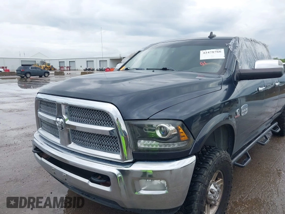 2013 Ram 2500 Laramie Longhorn with VIN 3C6UR5LL6DG570829, listed as a IAAI auction lot 42478766 with 190,743 mi miles and . Bid and sale history available at DreamBid. Image 5.