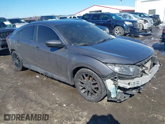 2019 Honda Civic Sedan LX with VIN 2HGFC2F61KH533807, listed as a IAAI auction lot 41564512 with 190,994 mi miles. Bid and sale history available at carsss.com. Image 1.