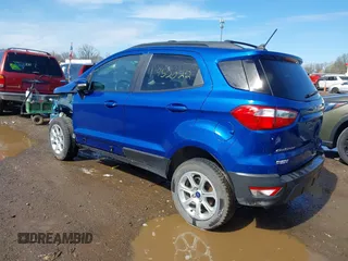 2020 Ford EcoSport SE with VIN MAJ6S3GL4LC353601, listed as a IAAI auction lot 41952022 with 94,889 mi miles and . Bid and sale history available at carsss.com. Image 3.