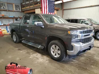 2021 Chevrolet Silverado 1500 LT with VIN 1GCUYDED6MZ135451, listed as a Copart auction lot 46998905 with 103,371 mi miles and Salvage Title. Bid and sale history available at carsss.com. Image 4.