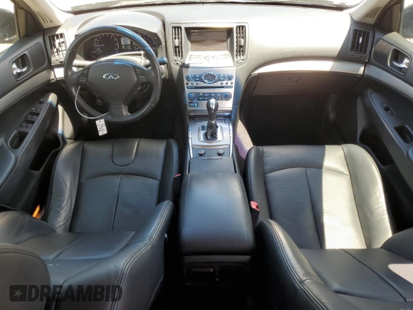 2012 Infiniti G25 Journey with VIN JN1DV6AP3CM812636, listed as a Copart auction lot 58236105 with 86,521 mi miles and Salvage title. Bid and sale history available at DreamBid. Image 8.