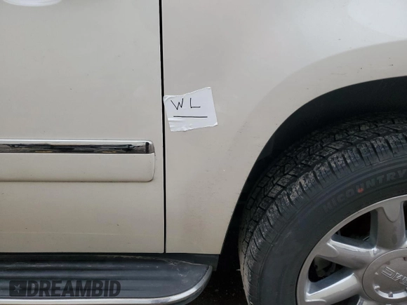 2011 GMC Yukon XL Denali with VIN 1GKS1MEFXBR381269, listed as a Copart auction lot 87637435 with 176,410 mi miles and Salvage Title. Bid and sale history available at carsss.com. Image 13.