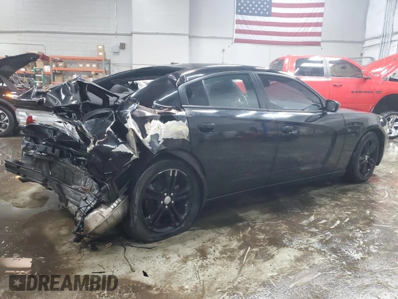 2014 Dodge Charger RT Plus with VIN 2C3CDXDT8EH360882, listed as a Copart auction lot 46183715 with 107,352 mi miles and Salvage Title. Bid and sale history available at carsss.com. Image 3.