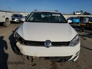 2015 Volkswagen Golf SportWagen TDI SE with VIN 3VWCA7AUXFM508225, listed as a Copart auction lot 80261624 with 144,051 mi miles and Salvage Title. Bid and sale history available at carsss.com. Image 5.