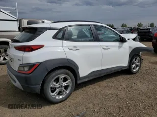 2022 Hyundai Kona SE with VIN KM8K2CAB2NU863916, listed as a Copart auction lot 68952394 with 33,708 mi miles and Salvage Title. Bid and sale history available at carsss.com. Image 3.