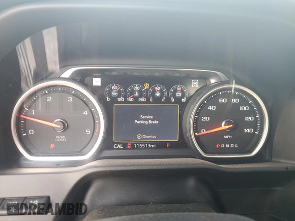 2022 Chevrolet Silverado 3500HD High Country with VIN 1GC4YVEY7NF114457, listed as a Copart auction lot 72628924 with 115,513 mi miles and Salvage Title. Bid and sale history available at carsss.com. Image 9.