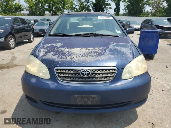 2007 Toyota Corolla CE with VIN 1NXBR32E47Z923251, listed as a Copart auction lot 60465925 with 288,224 mi miles and Clean title. Bid and sale history available at DreamBid. Image 5.