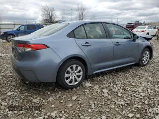 2020 Toyota Corolla LE with VIN JTDEPRAE1LJ039985, listed as a Copart auction lot 55435445 with 114,017 mi miles and Non Repairable. Bid and sale history available at DreamBid. Image 3.