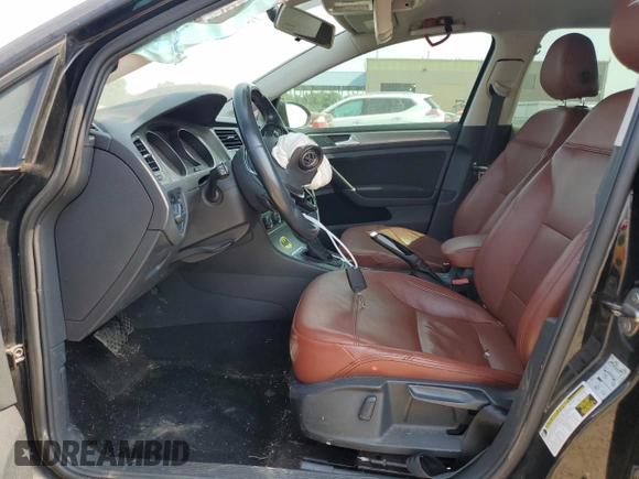2016 Volkswagen Golf SportWagen TSI S with VIN 3VWC17AU1GM523181, listed as a Copart auction lot 60384164 with 0 mi miles and Salvage Title. Bid and sale history available at carsss.com. Image 7.