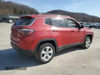 2020 Jeep Compass Latitude with VIN 3C4NJDBB6LT150324, listed as a Copart auction lot 49298845 with 44,160 mi miles and Salvage Title. Bid and sale history available at DreamBid. Image 3.