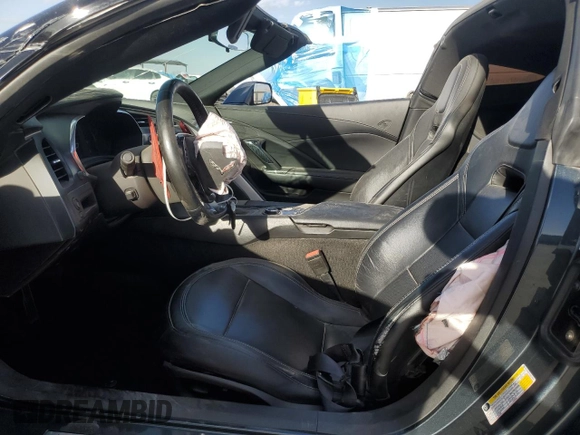2019 Chevrolet Corvette 1LT with VIN 1G1YB2D72K5110644, listed as a Copart auction lot 49633115 with 95,213 mi miles and Salvage title. Bid and sale history available at DreamBid. Image 7.