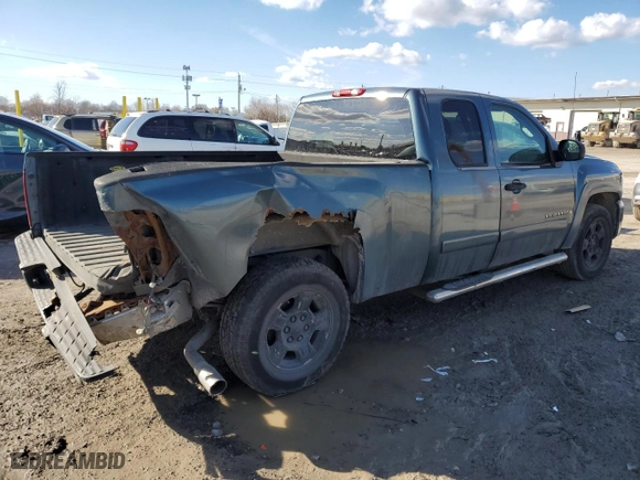 2007 Chevrolet Silverado 1500 LT w/1LT with VIN 1GCEC19J57Z650057, listed as a Copart auction lot 45839265 with 208,973 mi miles and Salvage Title. Bid and sale history available at carsss.com. Image 3.