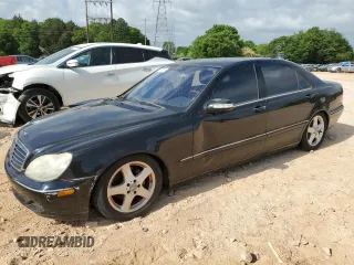 2004 Mercedes-Benz S 320/430/500 with VIN WDBNG75J84A427016, listed as a Copart auction lot 55009715 with Not Provided miles and Clean Title. Bid and sale history available at carsss.com. Image 1.