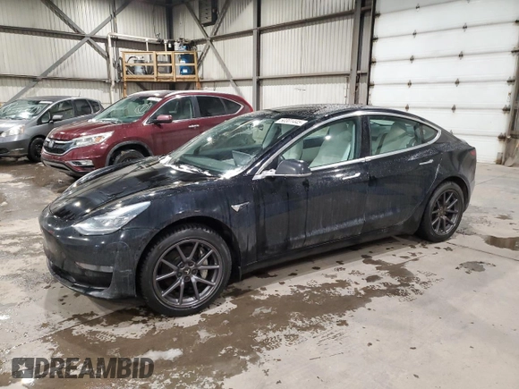 2019 Tesla Model 3 Mid Range with VIN 5YJ3E1EA9KF415439, listed as a Copart auction lot 50301445 with 139,099 mi miles and Salvage Title. Bid and sale history available at DreamBid. Image 1.