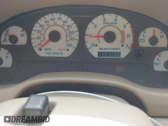 2000 Ford Mustang with VIN 1FAFP4448YF239479, listed as a IAAI auction lot 42843007 with 156,326 mi miles and . Bid and sale history available at DreamBid. Image 7.