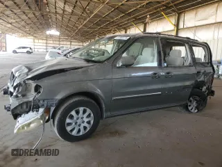2005 Kia Sedona LX with VIN KNDUP132356757589, listed as a Copart auction lot 51958775 with 71,564 mi miles and Salvage Title. Bid and sale history available at carsss.com. Image 1.