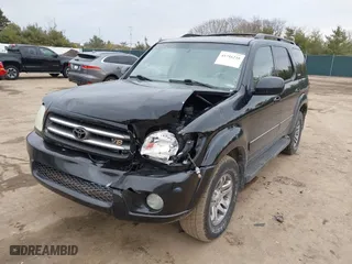 2003 Toyota Sequoia Limited with VIN 5TDBT48A23S164548, listed as a IAAI auction lot 41716216 with 224,658 mi miles. Bid and sale history available at carsss.com. Image 6.