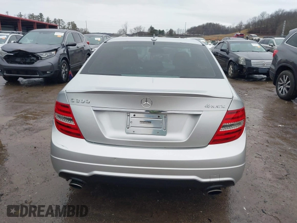 2012 Mercedes-Benz C-Class C 300 Sport with VIN WDDGF8BB0CA699290, listed as a IAAI auction lot 41513208 with 168,352 mi miles. Bid and sale history available at carsss.com. Image 16.