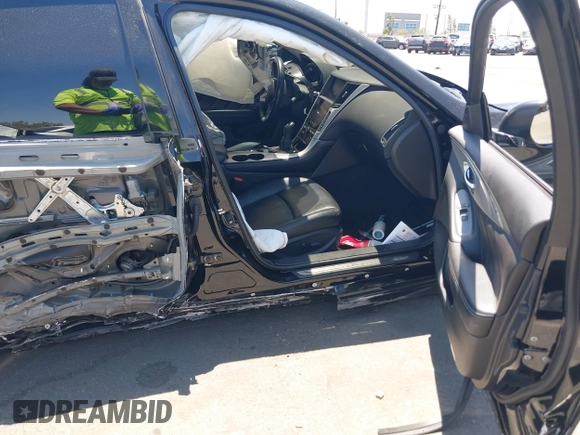 2021 Infiniti Q50 Luxe with VIN JN1EV7BP2MM707502, listed as a IAAI auction lot 42315854 with Not provided miles and . Bid and sale history available at DreamBid. Image 5.