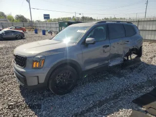 2024 Kia Telluride EX X-Line with VIN 5XYP3DGC2RG442654, listed as a Copart auction lot 51484725 with 13,079 mi miles and Salvage title. Bid and sale history available at DreamBid. Image 1.