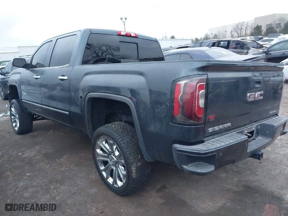 2018 GMC Sierra 1500 Denali with VIN 3GTU2PEJ8JG571593, listed as a IAAI auction lot 41169420 with 98,501 mi miles. Bid and sale history available at carsss.com. Image 3.