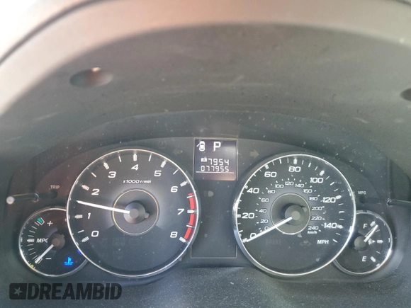 2012 Subaru Outback 2.5i with VIN 4S4BRCAC7C3295332, listed as a Copart auction lot 57178085 with 77,955 mi miles and Salvage title. Bid and sale history available at DreamBid. Image 9.