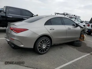 2020 Mercedes-Benz CLA with VIN W1K5J5BB0LN086678, listed as a Copart auction lot 89312035 with 96,585 mi miles and Salvage Title. Bid and sale history available at carsss.com. Image 3.