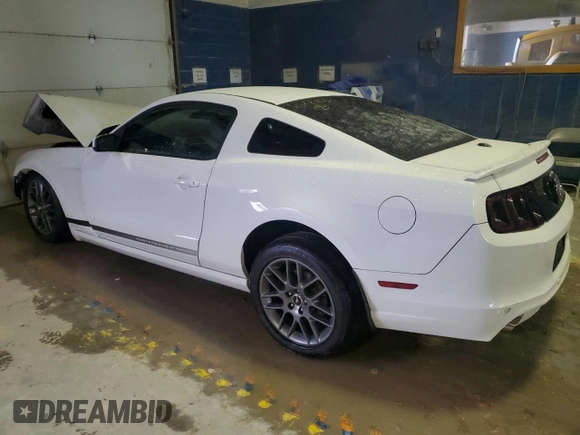 2014 Ford Mustang V6 with VIN 1ZVBP8AM4E5301222, listed as a Copart auction lot 88438055 with Not Provided miles and Salvage Title. Bid and sale history available at carsss.com. Image 2.