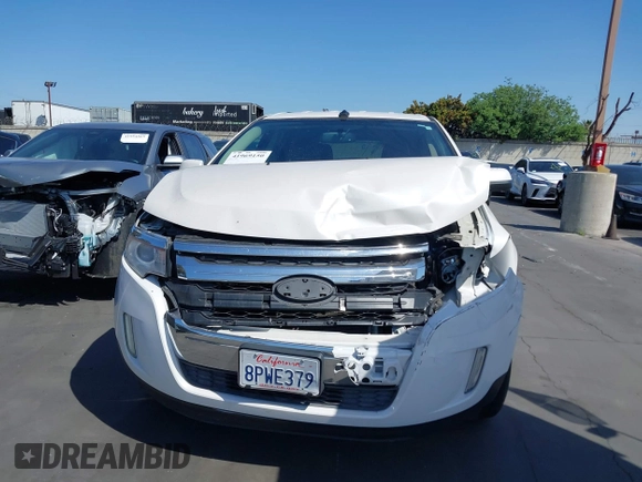 2014 Ford Edge Limited with VIN 2FMDK3KCXEBB30633, listed as a IAAI auction lot 41969150 with 168,758 mi miles. Bid and sale history available at carsss.com. Image 12.