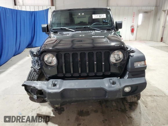 2023 Jeep Wrangler Sport S with VIN 1C4HJXDN6PW702300, listed as a Copart auction lot 48581595 with 41,857 mi miles and Clean Title. Bid and sale history available at DreamBid. Image 5.