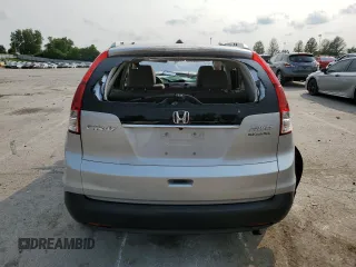 2012 Honda CR-V EX-L with VIN 5J6RM4H79CL059985, listed as a Copart auction lot 58623535 with 38,054 mi miles and Salvage title. Bid and sale history available at DreamBid. Image 6.