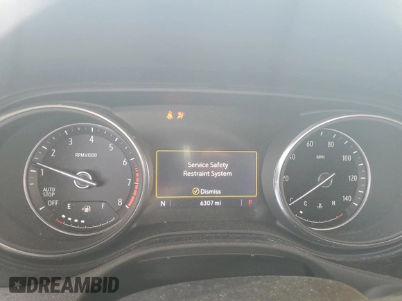 2023 Buick Encore GX Select with VIN KL4MMDS29PB137250, listed as a Copart auction lot 57261485 with 6,307 mi miles and Salvage title. Bid and sale history available at DreamBid. Image 9.