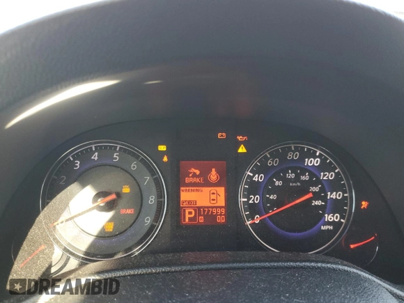 2009 Infiniti G37 Journey with VIN JNKCV61EX9M011944, listed as a Copart auction lot 49956025 with 177,999 mi miles and Salvage Title. Bid and sale history available at DreamBid. Image 9.