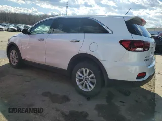 2020 Kia Sorento LX with VIN 5XYPGDA38LG655404, listed as a Copart auction lot 46668395 with 17,004 mi miles and Salvage Title. Bid and sale history available at carsss.com. Image 2.