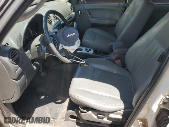 2006 Jeep Liberty Limited z VIN 1J4GL58576W234512, wystawiony jako Copart lot #59738715 z przebiegiem 391 141 mil mil oraz Szkoda całkowita • Salvage title. Historia ofert i sprzedaży dostępna na DreamBid. Obrazek 7.