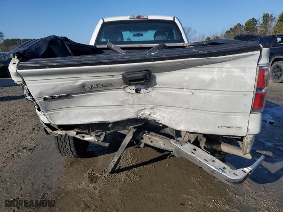2014 Ford F-150 XL with VIN 1FTNF1CF4EKD16619, listed as a Copart auction lot 87113194 with 0 mi miles and Salvage Title. Bid and sale history available at carsss.com. Image 6.