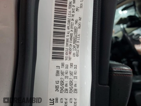 2014 Jeep Cherokee Trailhawk z VIN 1C4PJMBB5EW159957, wystawiony jako Copart lot #58535135 z przebiegiem 188 216 mil mil oraz Szkoda całkowita • Salvage title. Historia ofert i sprzedaży dostępna na DreamBid. Obrazek 14.