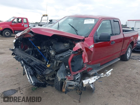 2017 Ford F-150 XL with VIN 1FTEX1E84HKD63147, listed as a IAAI auction lot 41148445 with 106,670 mi miles. Bid and sale history available at carsss.com. Image 18.